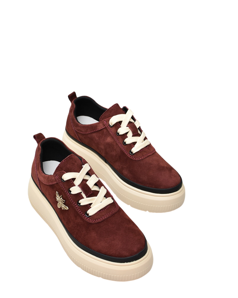 Sneakersy damskie Vinceza 41495 Bordo