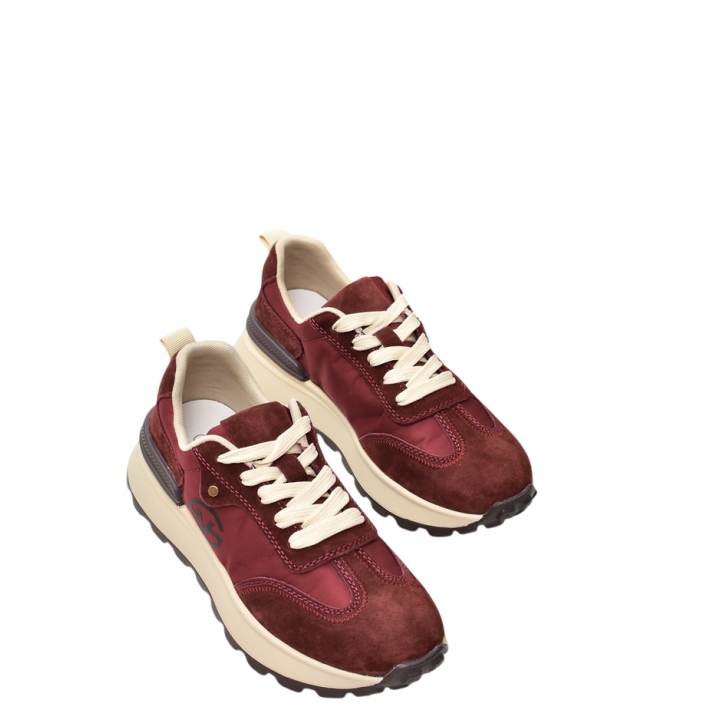 Sneakersy damskie Vinceza 41491 Bordo Sk