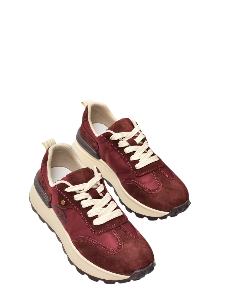 Sneakersy damskie Vinceza 41491 Bordo Sk
