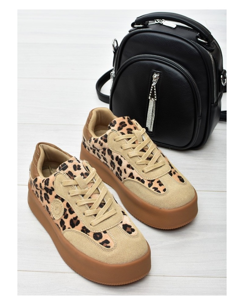 Sneakersy damskie Big Star SS274763 Beż