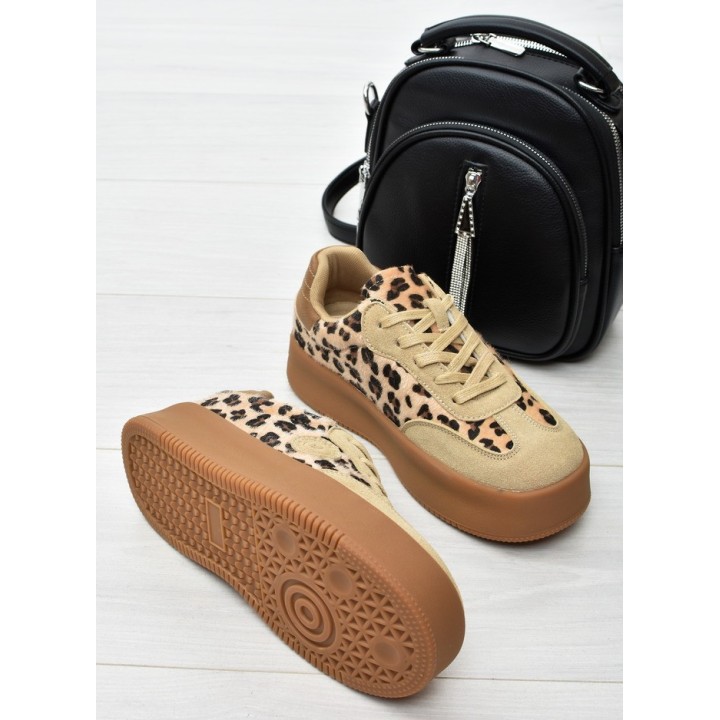 Sneakersy damskie Big Star SS274763 Beż