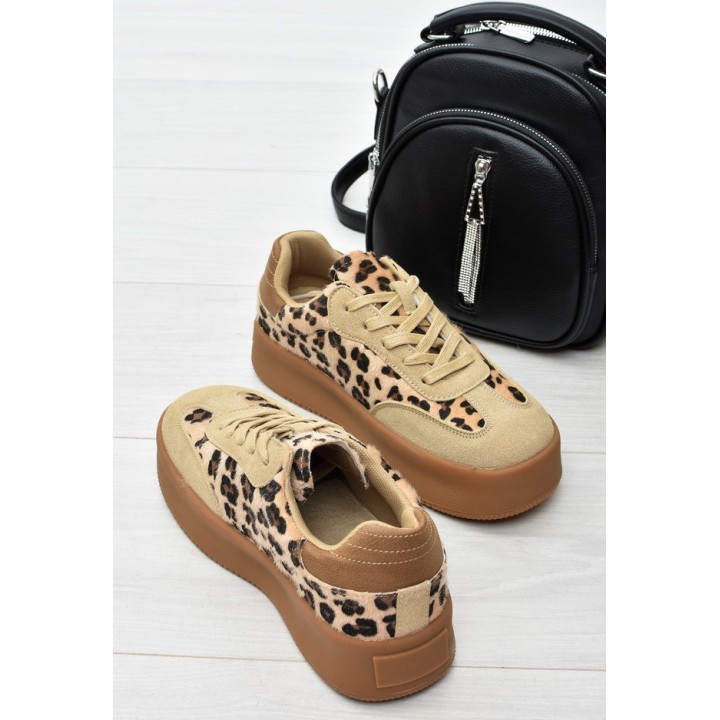 Sneakersy damskie Big Star SS274763 Beż