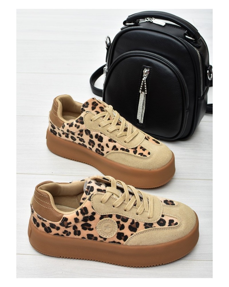 Sneakersy damskie Big Star SS274763 Beż