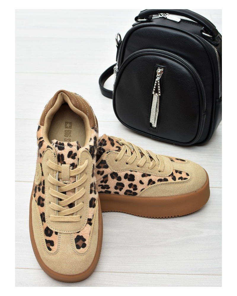 Sneakersy damskie Big Star SS274763 Beż