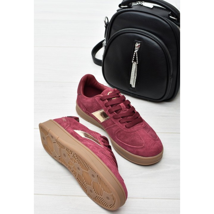 Sneakersy damskie Vinceza 14029 Bordo