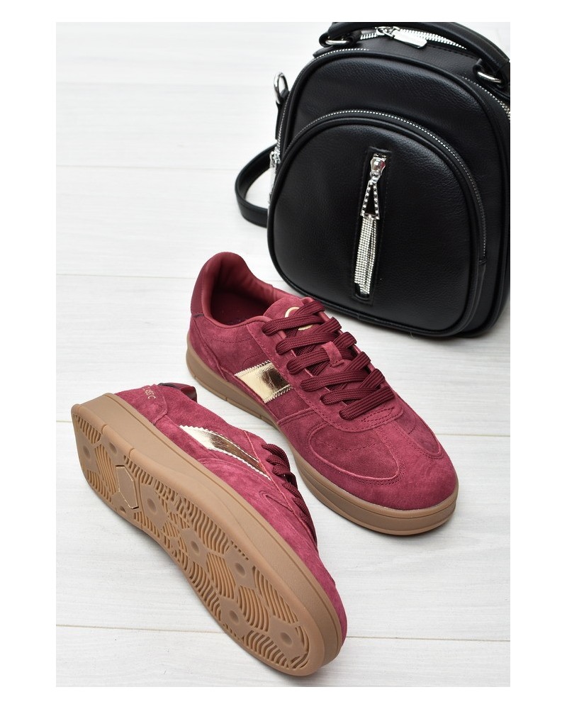 Sneakersy damskie Vinceza 14029 Bordo