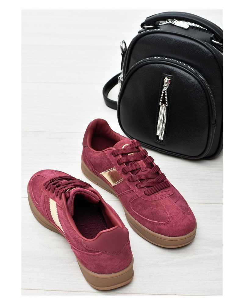 Sneakersy damskie Vinceza 14029 Bordo
