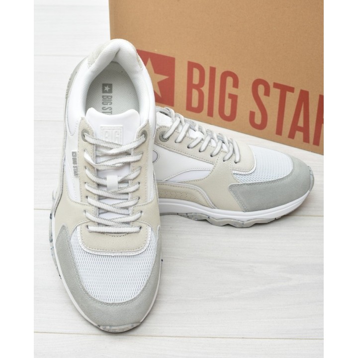 Buty męskie Big Star RR174424 Białe