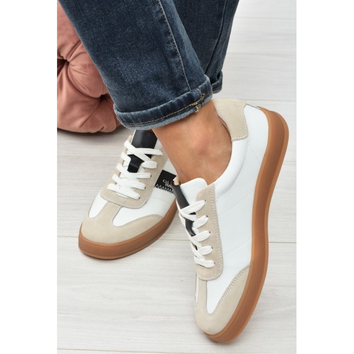 Sneakersy damskie Vinceza 79576 Białe