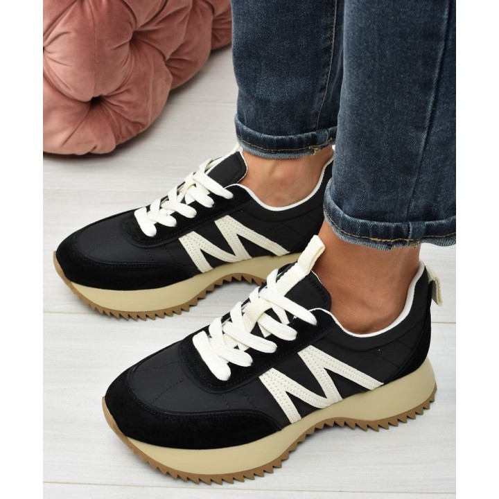 Sneakersy damskie Vinceza 41490 Czarne
