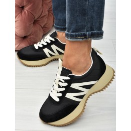 Sneakersy damskie Vinceza 41490 Czarne