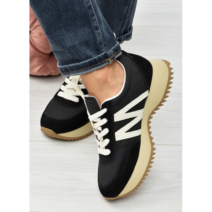 Sneakersy damskie Vinceza 41490 Czarne
