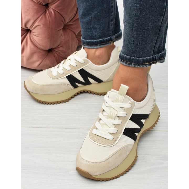 Sneakersy damskie Vinceza 41490 Beż