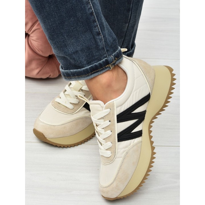 Sneakersy damskie Vinceza 41490 Beż