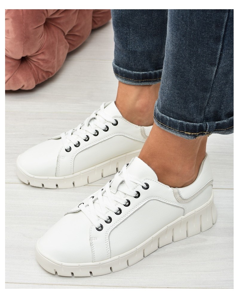Sneakersy damskie Vinceza 41493 Białe