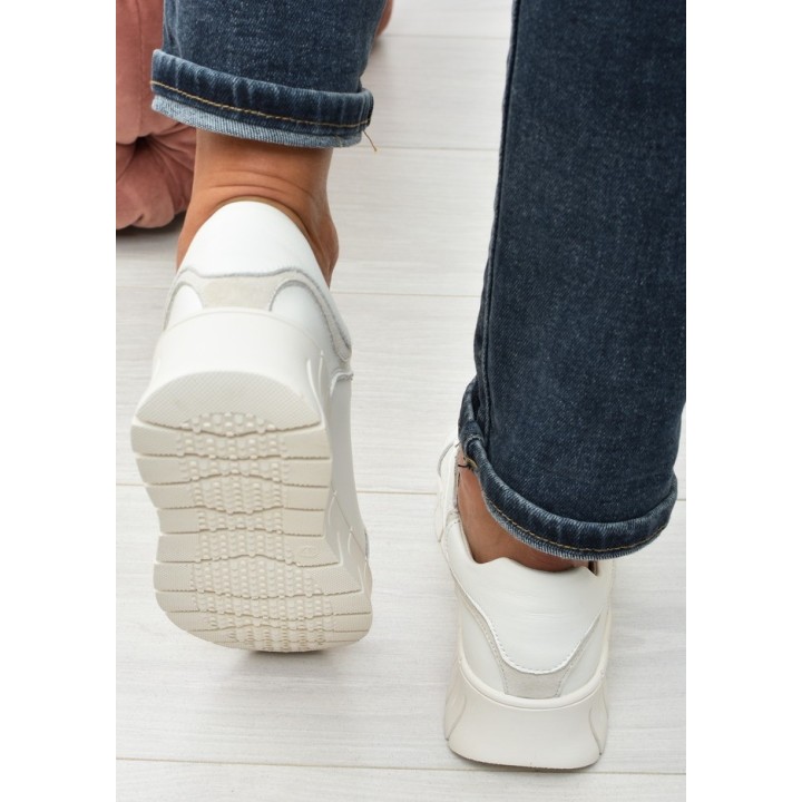 Sneakersy damskie Vinceza 41493 Białe