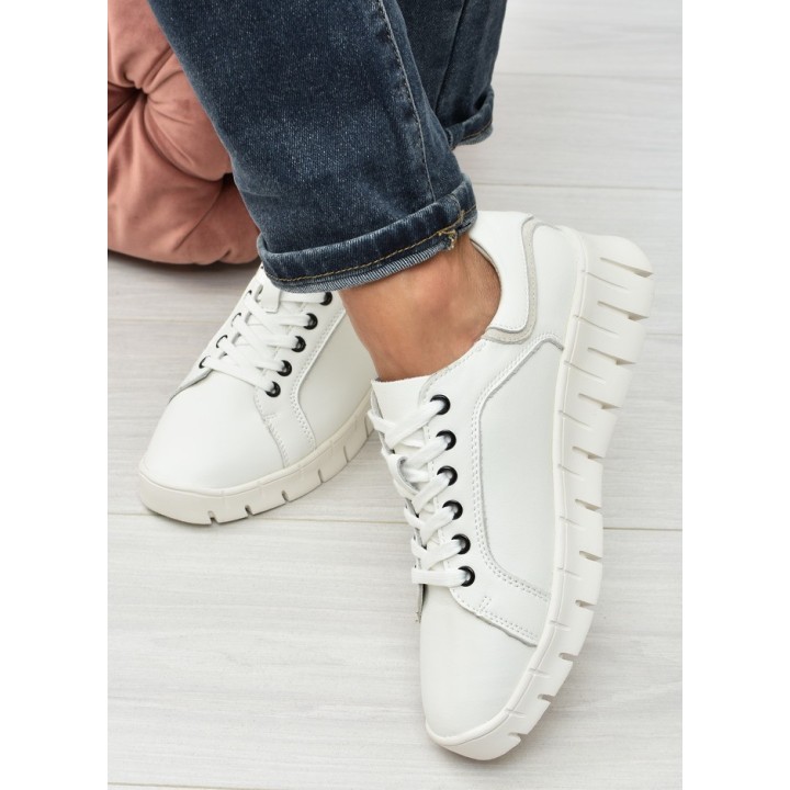 Sneakersy damskie Vinceza 41493 Białe