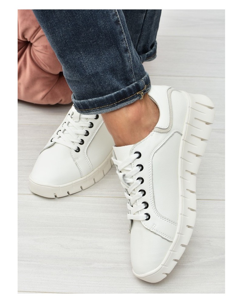 Sneakersy damskie Vinceza 41493 Białe