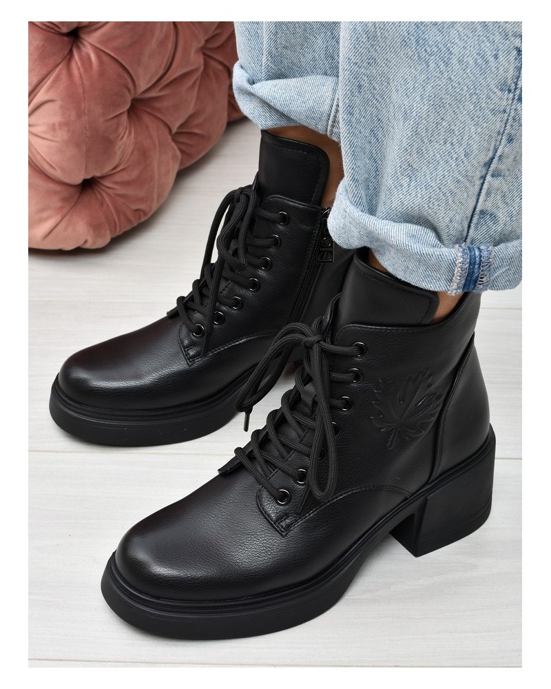 Botki damskie Vinceza 39950 Czarne