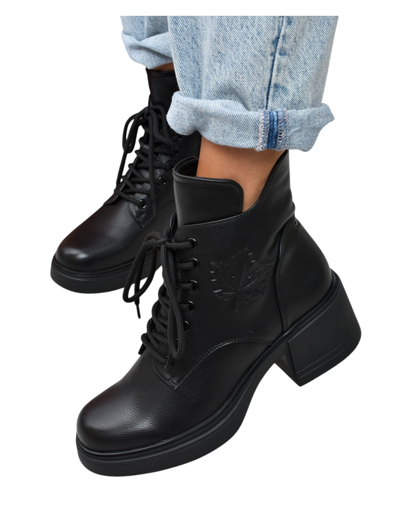 Botki damskie Vinceza 39950 Czarne