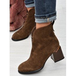 Botki damskie Vinceza 66811 Camel