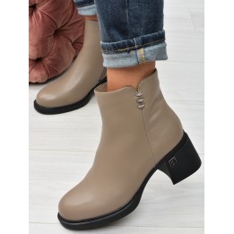 Botki damskie Vinceza 91159 Taupe Beż