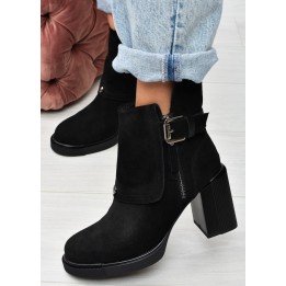 Botki damskie Vinceza 91152 Czarne