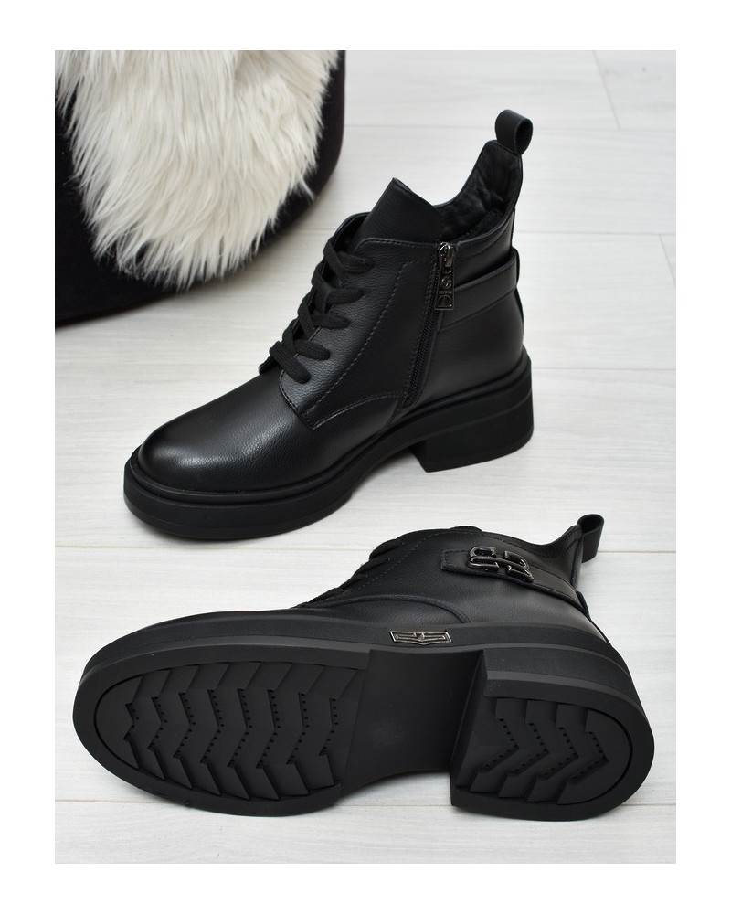Botki damskie Vinceza 39951 Czarne