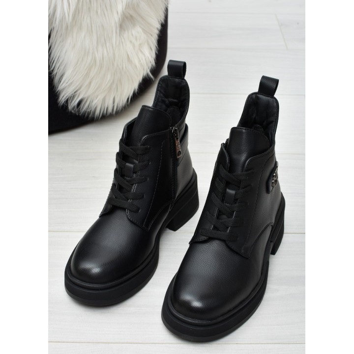 Botki damskie Vinceza 39951 Czarne