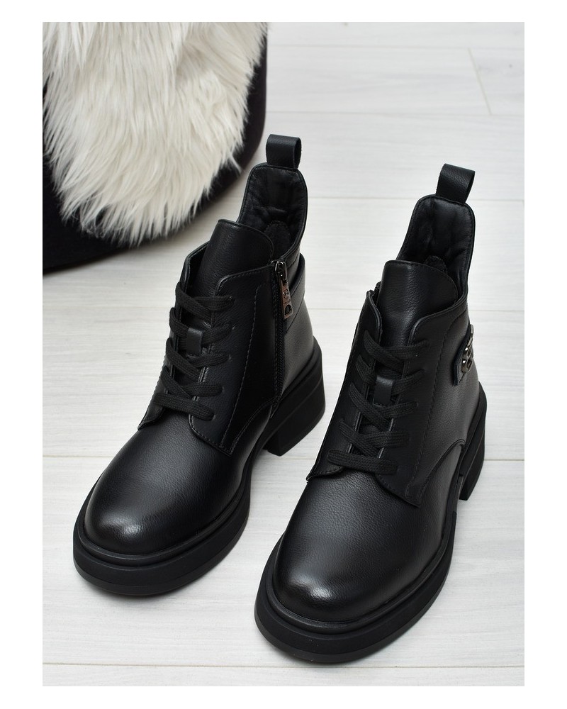 Botki damskie Vinceza 39951 Czarne