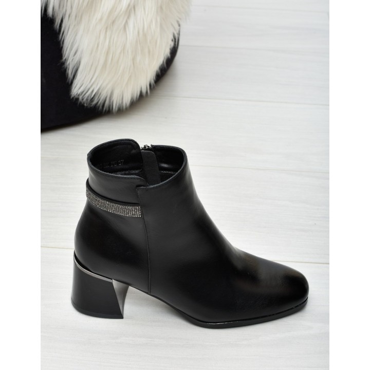 Botki damskie Vinceza 58369 Czarne