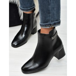 Botki damskie Vinceza 58369 Czarne