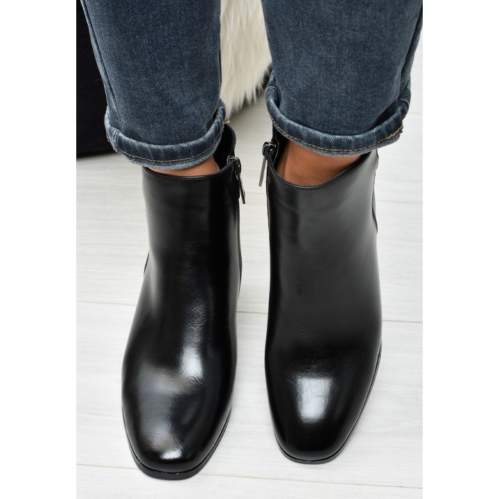 Botki damskie Vinceza 58369 Czarne