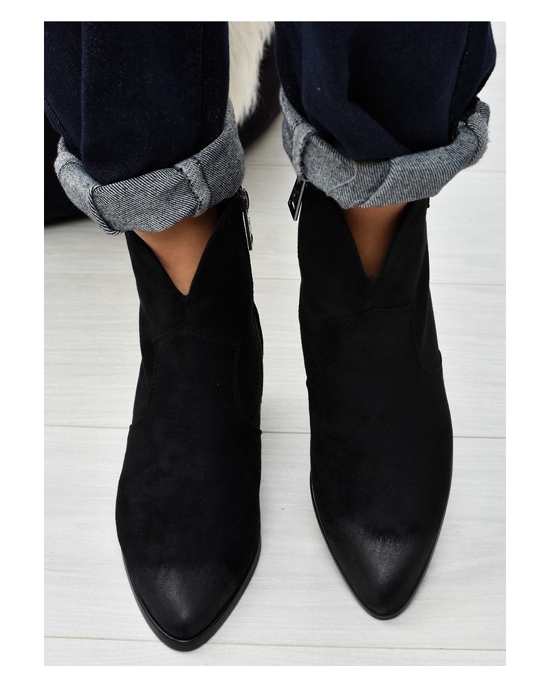 Botki damskie Vinceza 58345 Czarne