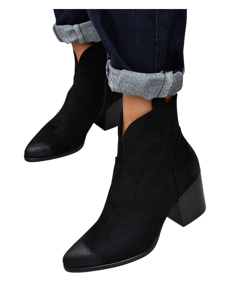 Botki damskie Vinceza 58345 Czarne
