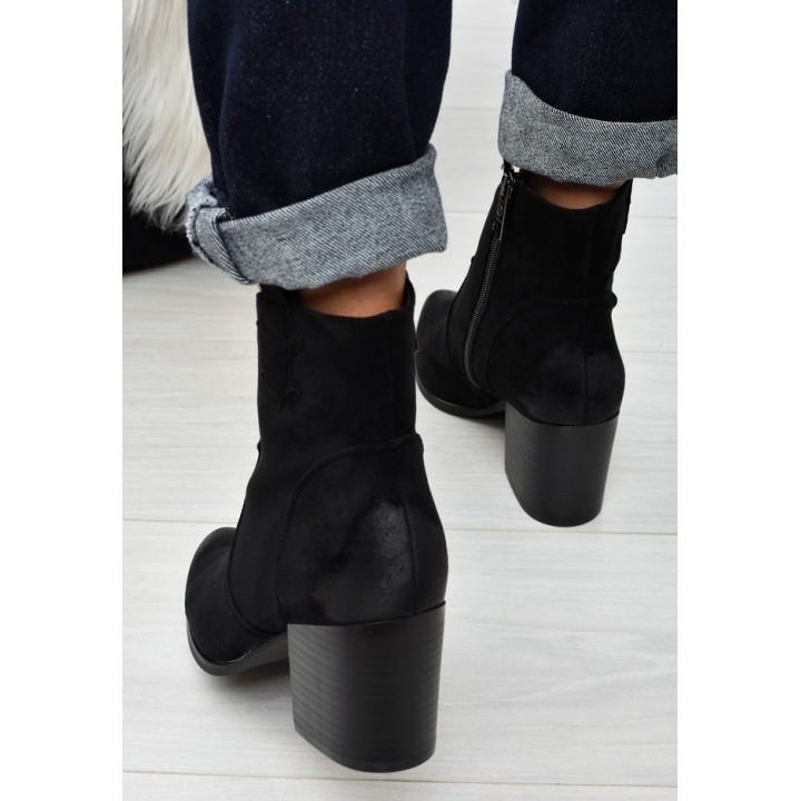 Botki damskie Vinceza 58345 Czarne