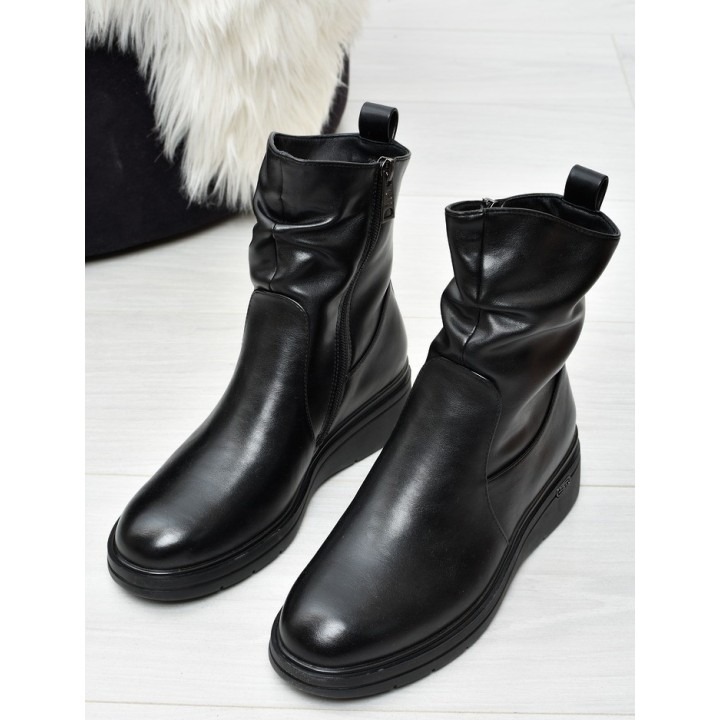 Botki damskie Vinceza 58557 Czarne