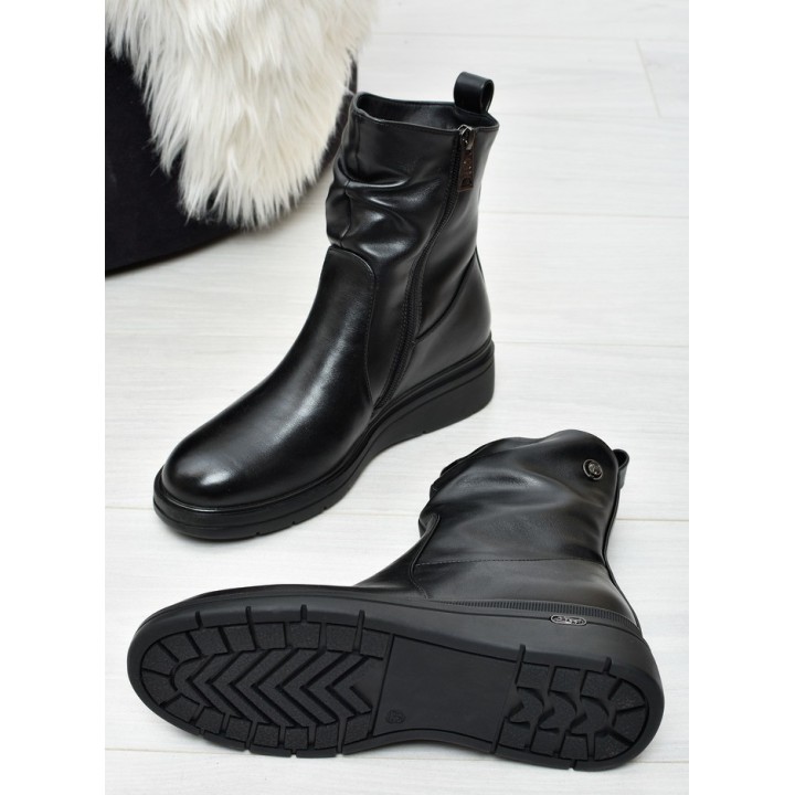 Botki damskie Vinceza 58557 Czarne