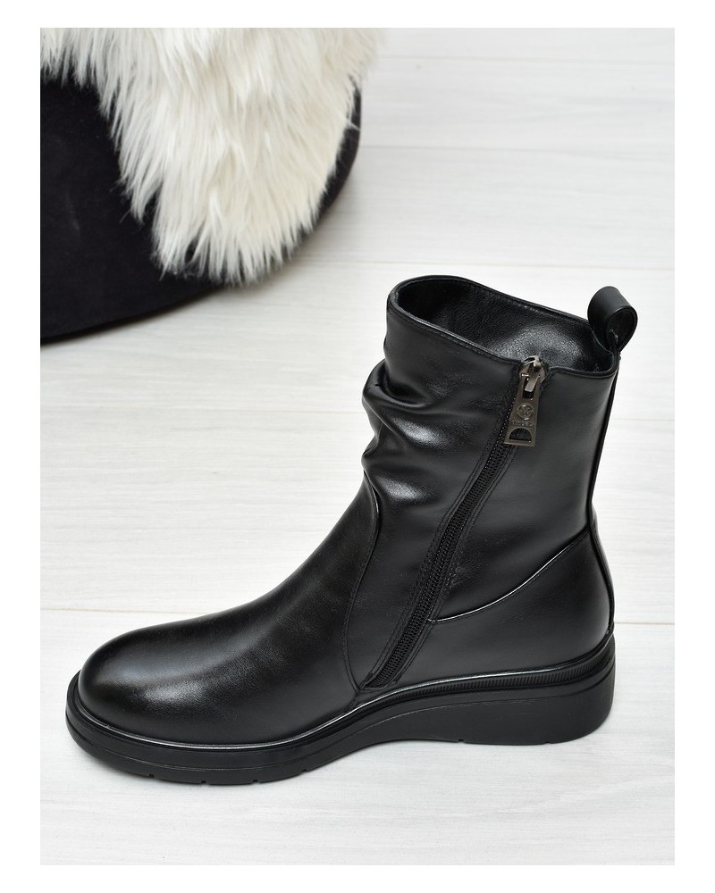 Botki damskie Vinceza 58557 Czarne