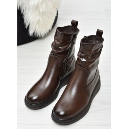 Botki damskie Vinceza 58557 Brąz