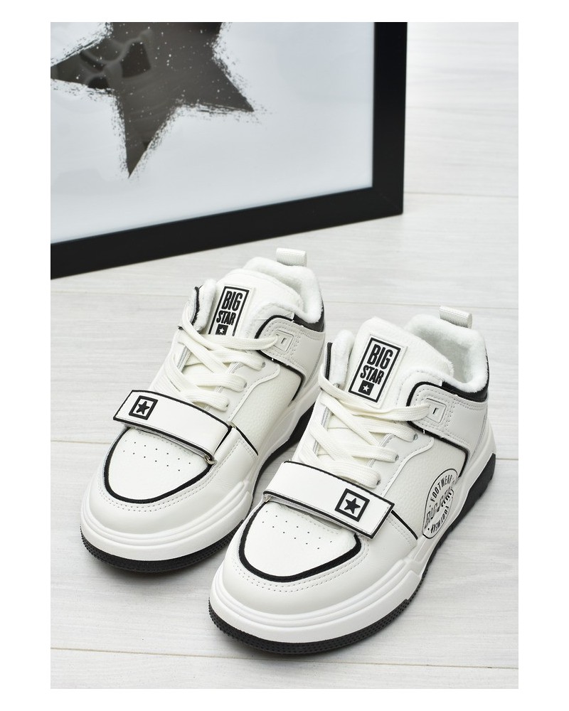 Sneakersy ocieplane Big Star OO274A159 Białe