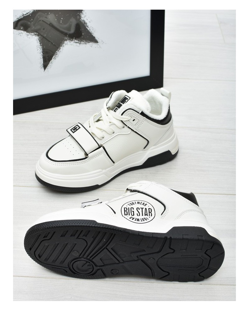 Sneakersy ocieplane Big Star OO274A159 Białe