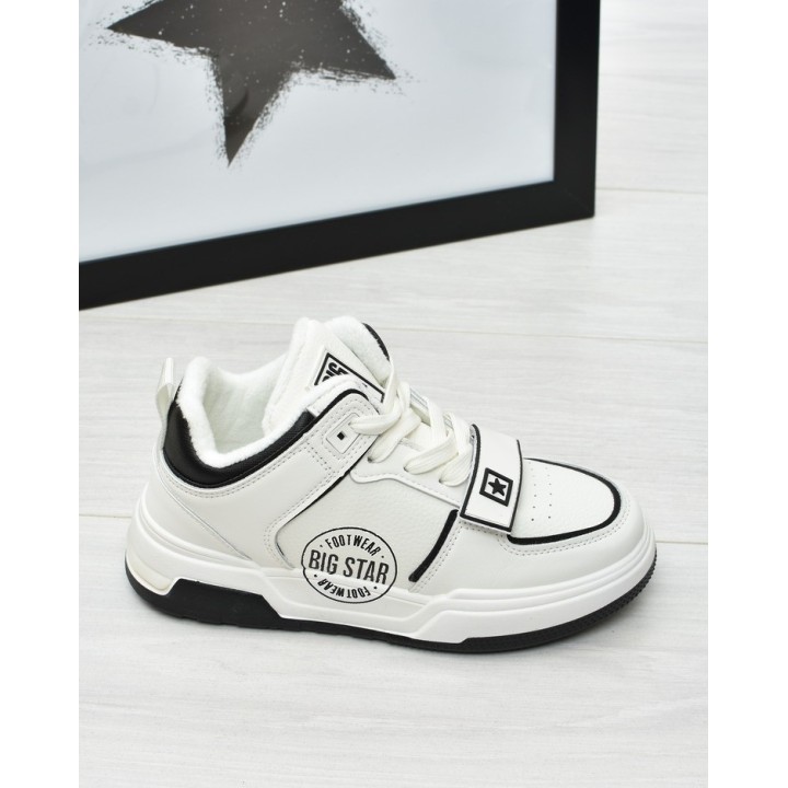 Sneakersy ocieplane Big Star OO274A159 Białe