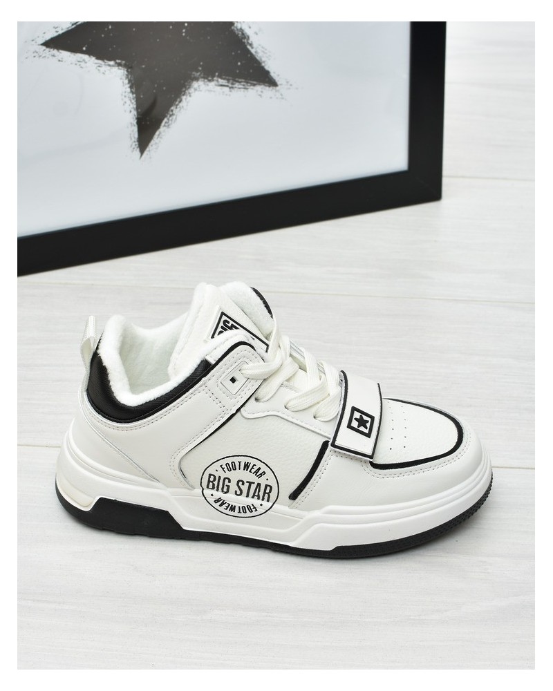 Sneakersy ocieplane Big Star OO274A159 Białe