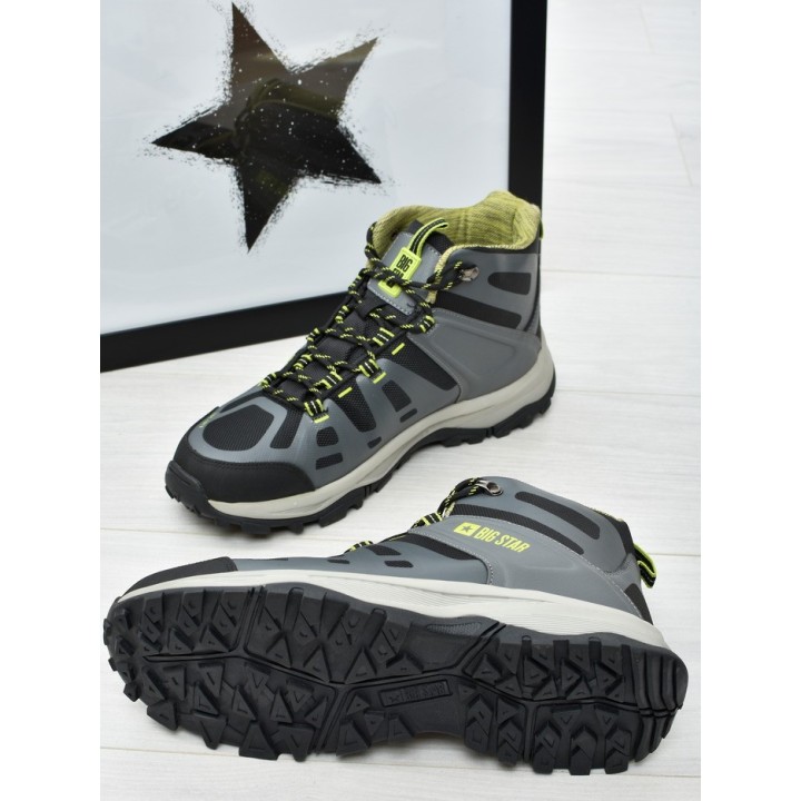 Trapery męskie Big Star KK174098 Szare
