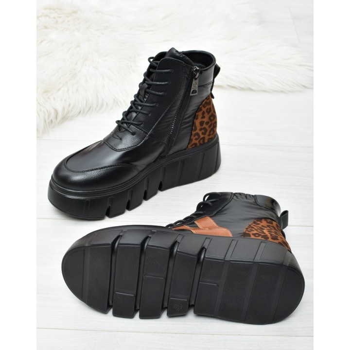 Sneakersy ocieplane damskie Vinveza 58562 Czarne