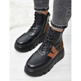 Sneakersy ocieplane damskie Vinveza 58562 Czarne