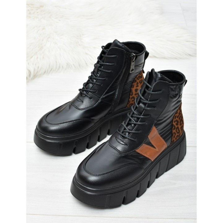 Sneakersy ocieplane damskie Vinveza 58562 Czarne