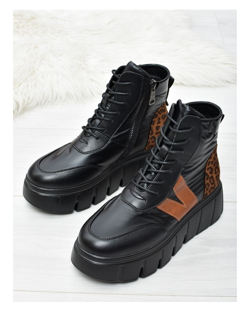 Sneakersy ocieplane damskie Vinveza 58562 Czarne
