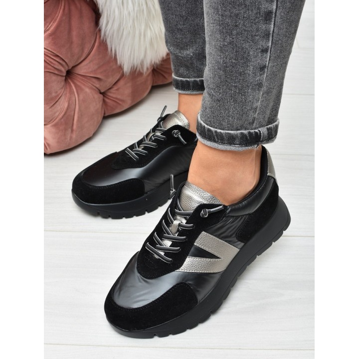 Sneakersy damskie Vinceza 58561 Czarne